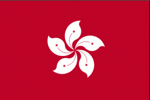 Flag of Hong Kong 300x200