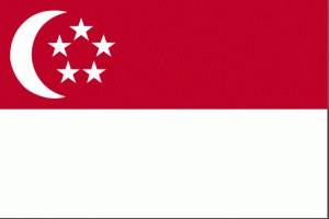 Flag of Singapore 300x200
